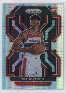 2021-22 Panini Prizm Hyper Prizm Isaiah Todd #299 Rookie RC