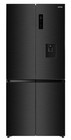 HYE 446L American Fridge Freezer Frost Free Water Dispenser TrueFit - Black Inox
