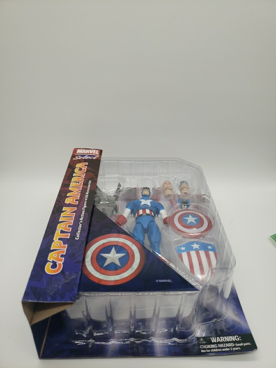 Marvel Diamond Select Captain America 8-inch Action Figure Classic