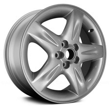 For Lincoln Ls 01-05 5-spoke Silver 17x7.5 Alloy Factory Wheel Remanufactured For Lincoln Ls 01-05 5-spoke Silver 17x7.5 Alloy Factory Wheel Remanufactured