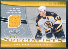 2006-07 Upper Deck Power Play Specialists Jerseys #SGM Glen Murray Jersey Card