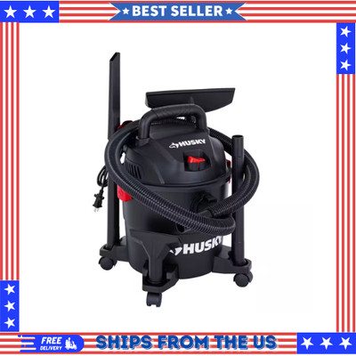 3.0Peak HP Wet Dry Vac Shop Vacuum with Locking Hose Wands Filters, Crevice ETC.