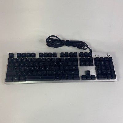 Logitech G413 Carbon Mechanical Gaming Keyboard Silver, English Y-U0032 **READ**