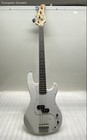 White Glarry 46'' Electric Bass Guitar - Missing 2 Tuning Pegs — photo 1