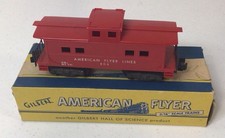 GILBERT American Flyer Lines 806 CABOOSE S Gauge Made in USA 1956 (WBOX)