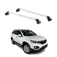 DachträGer GrundtäGer FüR Kia Sorento 2009-2014 100Kg Aluminium Silber 2 Tlg ABE