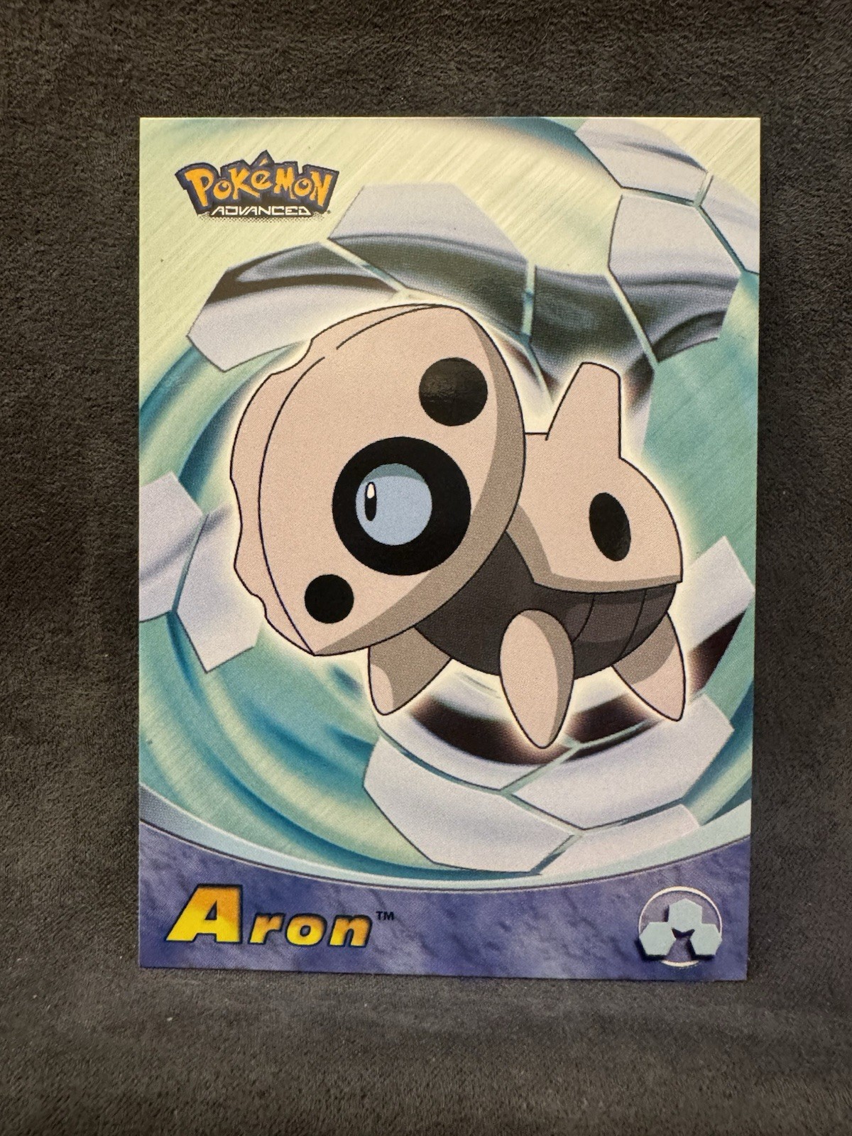 Aron 14 2003 Topps Pokemon Advanced Card Non Holo LP