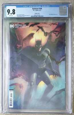 Batman #109 Joshua Middleton Variant CGC 9.8 - 2021 - Ghostmaker Backup Story