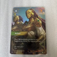 Arise! 198/221 - Riftbound Spiritforged (SFD) Epic Foil - Near Mint ENGLISH — live eBay listing