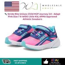    Stride Rite Unisex-Child M2P Journey 3.0 - Adapt Pink Size 7 X-WIDE Little