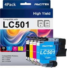 LC501 MFC-J1360DW Ink Cartridges for Brother Printer LC501XL LC 501