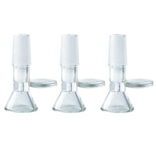 14mm Glass Bowl 3 Pack - High Quality Borosilicate Glass Water Pipe Hookah Bong