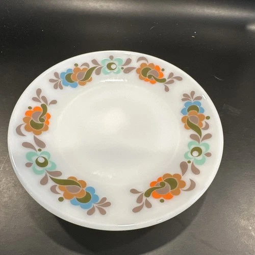 Vintage JAJ Pyrex Carnaby Tempo Side Plate 16cm / 6.5 inches  70’s Retro Dining