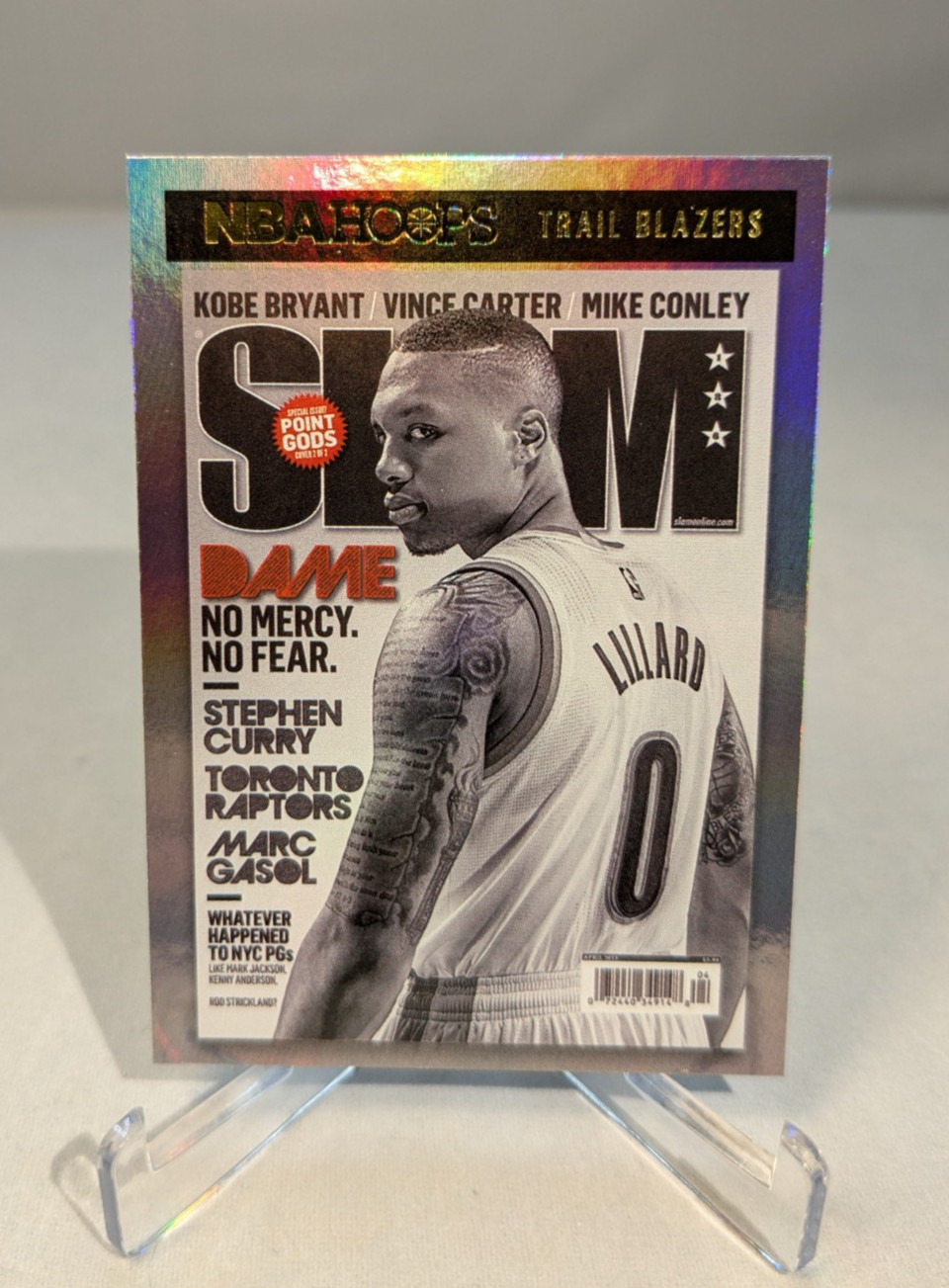 2020-21 Panini NBA Hoops Slam Damian Lillard #16 Holo