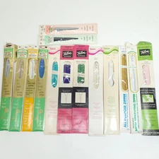 Vintage Zippers Lot Of 14 Talon J P Coats Clark Sewing Zippers Mixed Colors J21