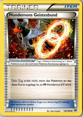 Pokemon Hundemons Geistesbund 142/162 TURBOstart Deutsch