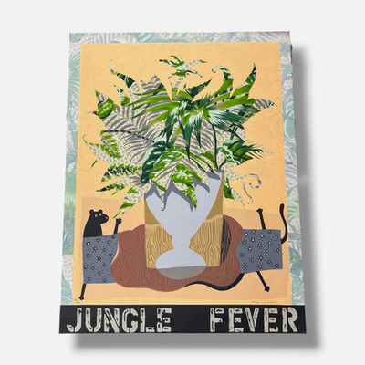 Fernando Bellver Chango ''Jungle Fever II'' 2000 Limited Signed Wall Art Print
