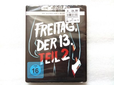 Freitag Der 13. Teil 2   4K Ultra HD + Blu-ray - Neu + OVP