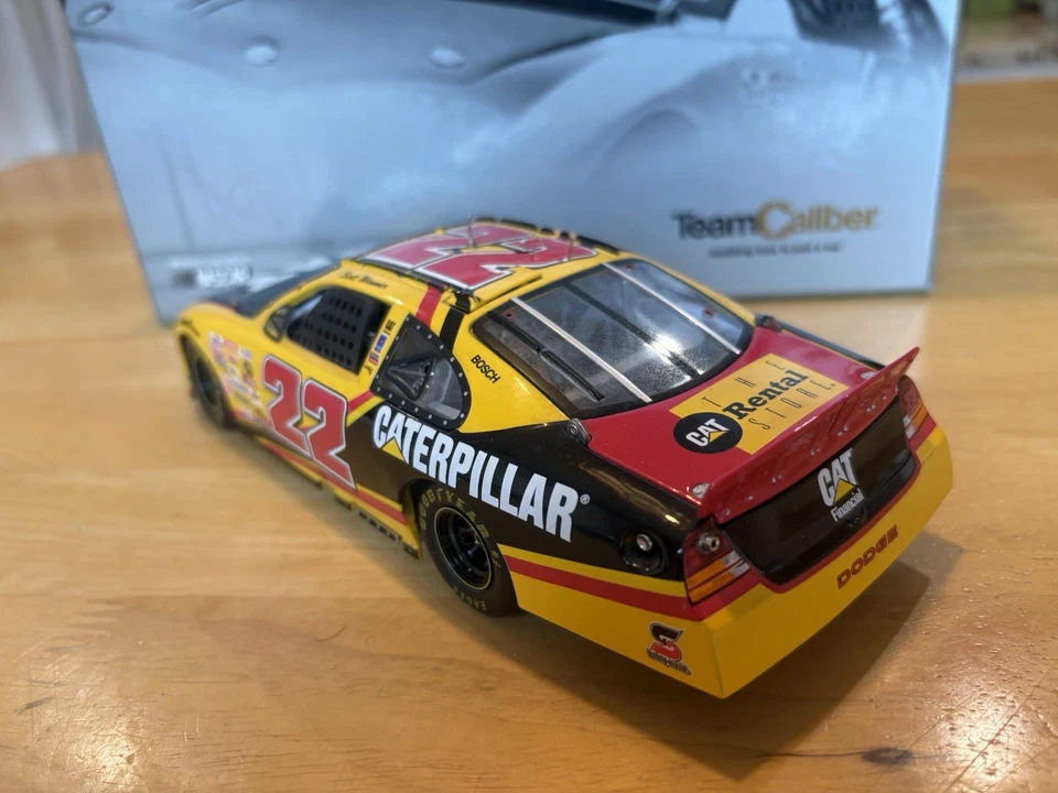 #22 Scott Wimmer Caterpillar #SW4-A2-22CA 1:24 TeamCaliber 2004 FirstChoice - Image 3 of 4