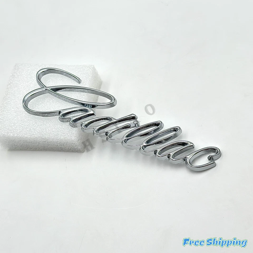 Adhesivo emblema trasero plateado 3D insignia metálica maletero CT4 CT6 XT5 XT6 Escalade XTS Foto 3 de 4