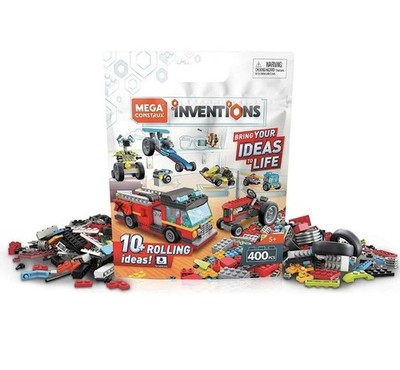 Mega Construx Bloks Inventions 400pc WHEELS BUILDING SET by Mega Brands / Mattel