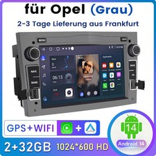 Android 14 per Opel Astra H Corsa C/D Vectra C Zafira 2+32 GB autoradio GPS NAVI