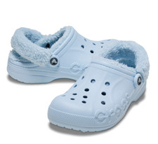 Crocs Baya Lined Fuzz Strap Clog Unisex Casual Shoes Lifestyle NWT 25FUCL206633