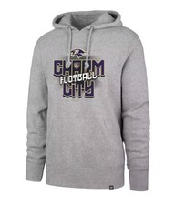 Fanatics Baltimore Ravens '47 Regional Headline Pullover Hoodie - Gray - Large