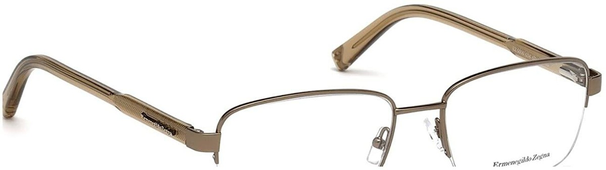 Ermenegildo Zegna EZ5006 034 Bronze Semi Rimless XL Metal
