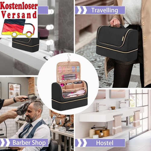 Yarwo Reisetasche Für Standard Airwrap, Tragetasche Für Airwrap Styler, Doppelsc - Picture 7 of 11