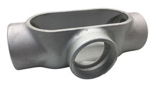 T97 APPLETON MALLEABLE IRON CONDUIT BODY 3.5 INCH HUBS TYPE T FORM 7