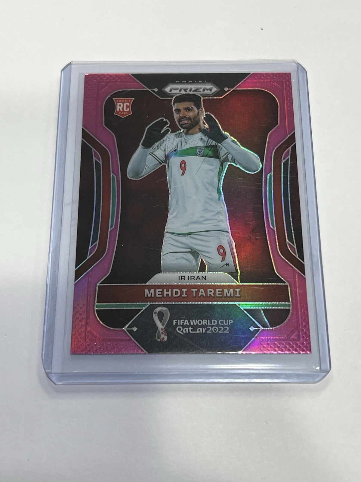 Mehdi Taremi 2022 Panini Prizm FIFA World Cup Qatar #122 Iran PINK