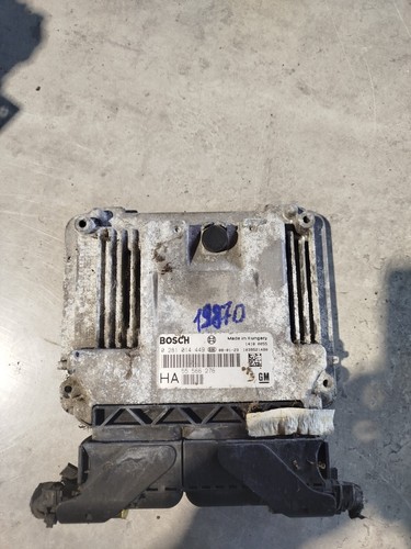 Original opel Motorsteuergerät ECU 55566276   0281014449