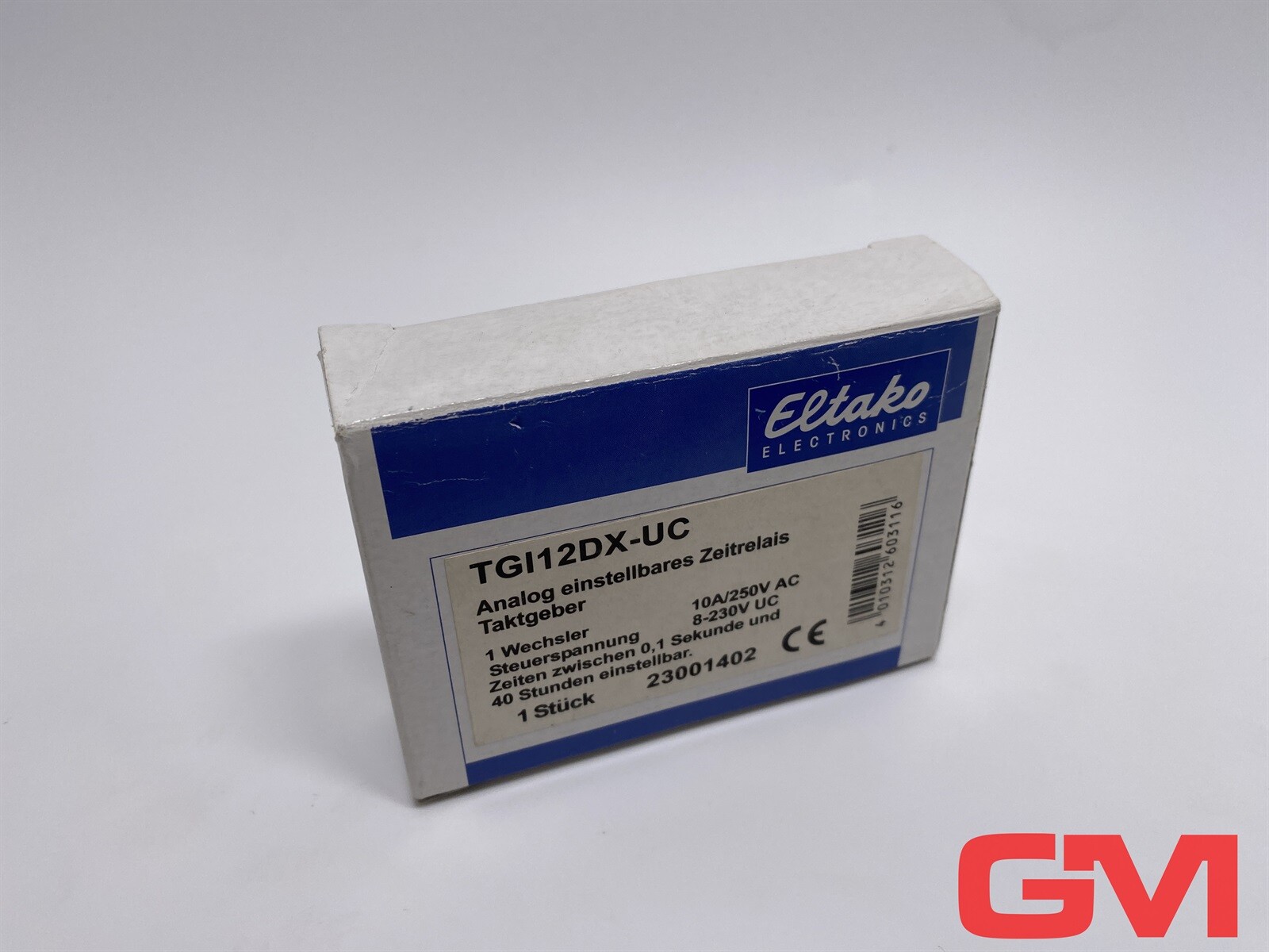 Eltako Time Relay TGI12DX-UC Time Relay 0.1S-40H 8-230V UC 23001402