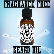 Fragrance Free Beard Oil