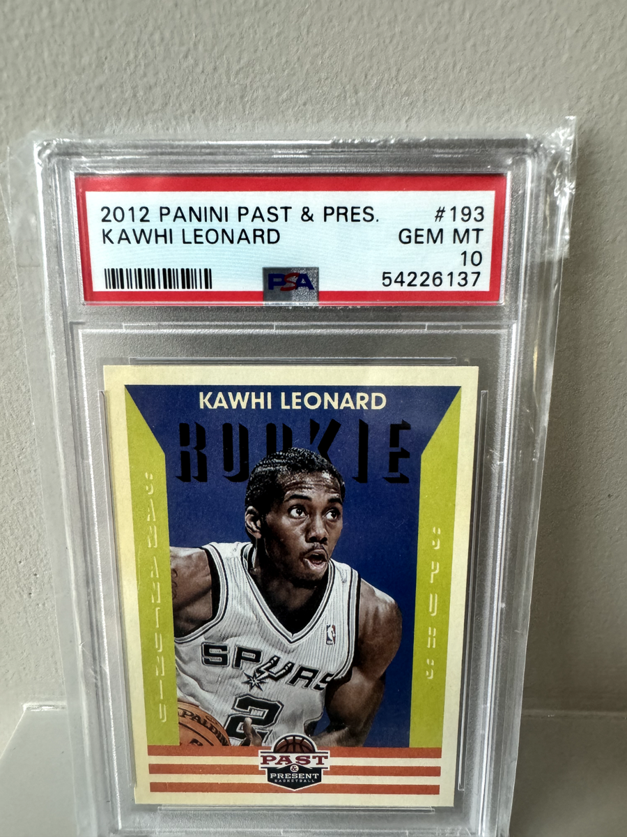 Kawhi Leonard RC On Card Auto サインカード NBA