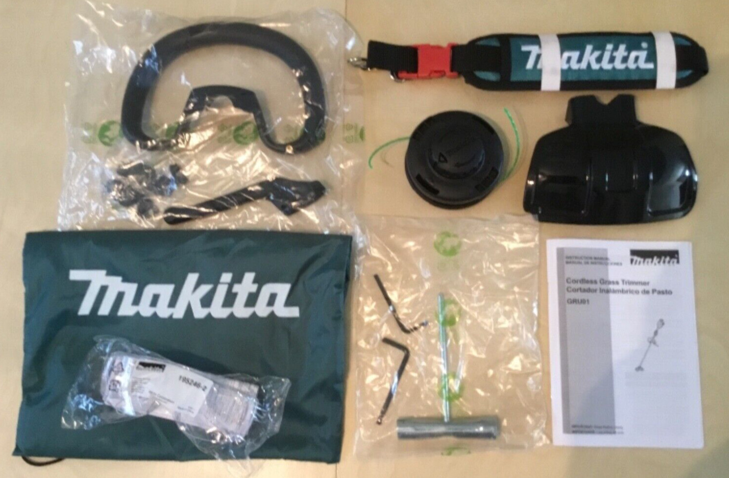 Makita XGT 40V max 15" Cordless String Grass Trimmer GRU01 Bare TooL