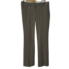 Express Editor Womens Gray Dress Pants Size 6R Polyester/Rayon/Spandex pants