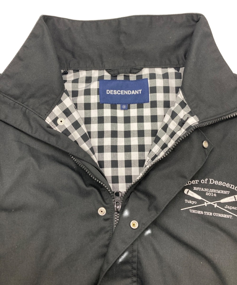DESCENDANT SKIPPER TWILL JACKET Size: 3 Black Men | eBay