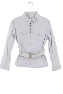 Refrigue Jacke mit Gürtel Jahre 8 = 134 hellgrau