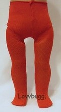 Red Diamond Lattice Tights for 18" American Girl Doll Clothes PLUS FREESHIP ADDS