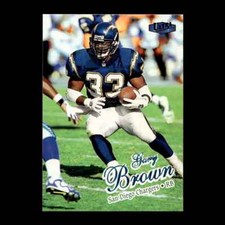 Gary Brown 1998 Fleer San Diego Chargers #94 R329R 68
