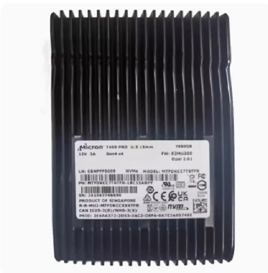 Micron 7450 PRO 7.68TB internal 2.5