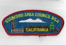 Stanford Area Council BSA CSP California RED Border [MX15687]