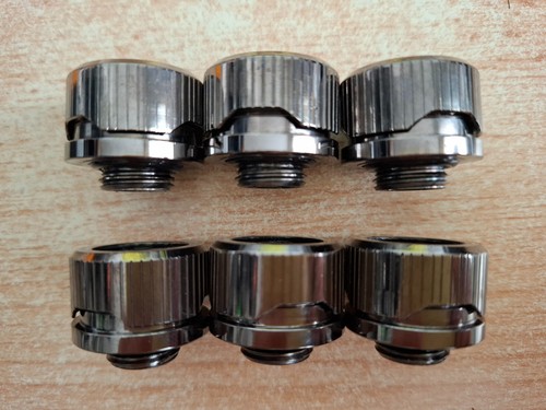 EKWB EK-Quantum Torque 6-pack HDC 16mm OD - Black Nickel | Hardtube G1/4 Fitting - Photo 4/9