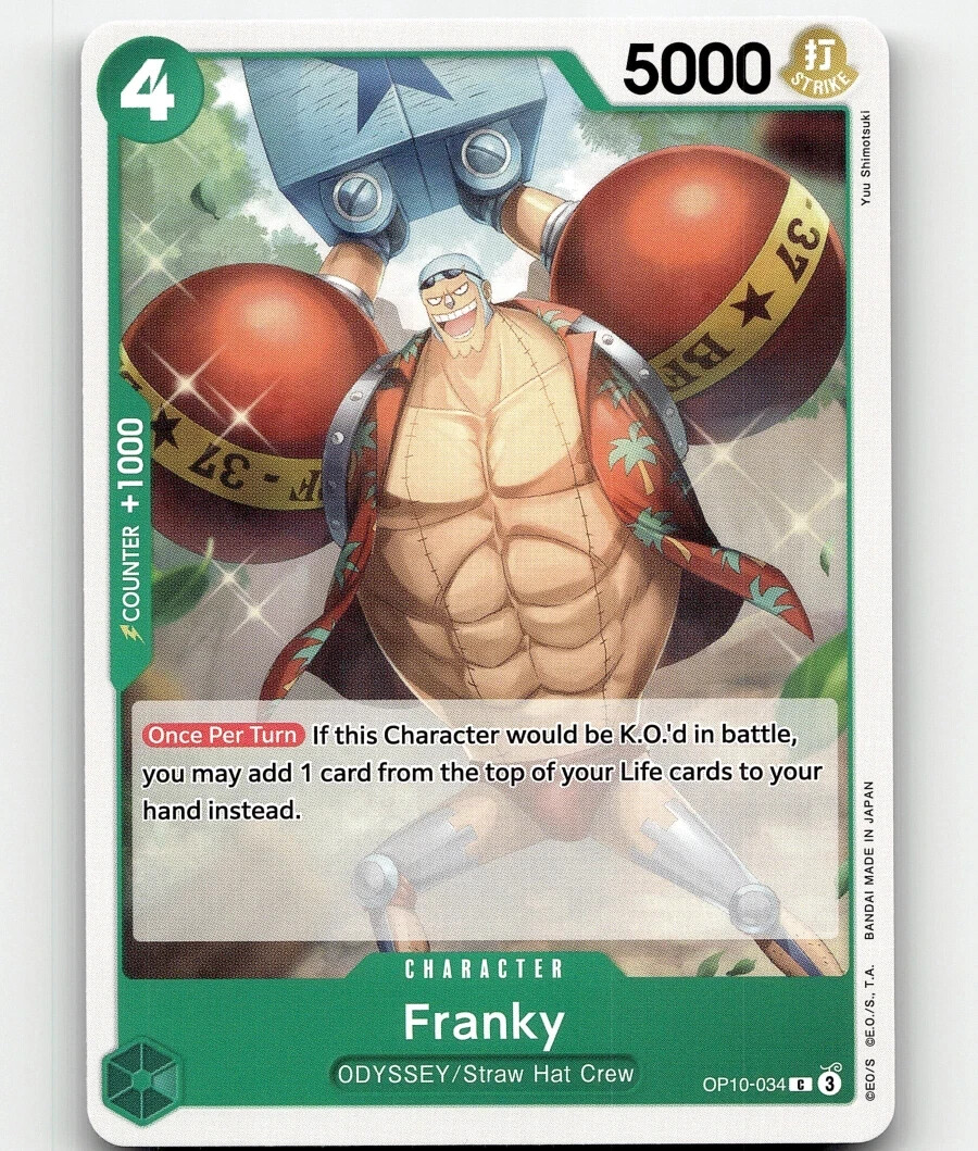 One Piece Card Game Franky (034) - Royal Blood