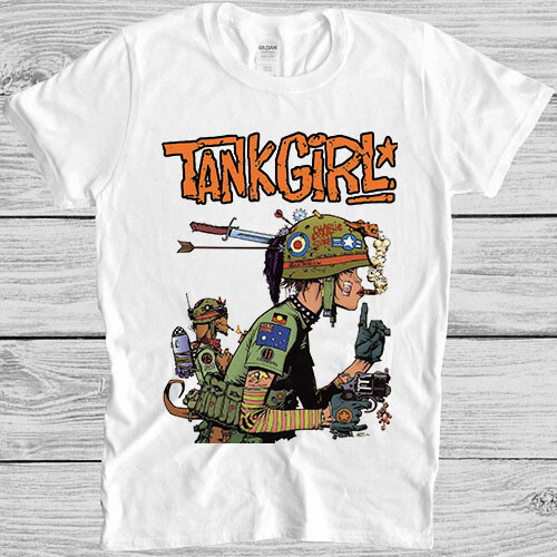 Tank Girl Retro Cult Movie Men's T Shirt Crew Neck Unisex