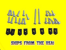 Kit de tornillos de herrajes de inserción de parrilla para camioneta Ford F100 F350 Bronco 1980 1986 80 86