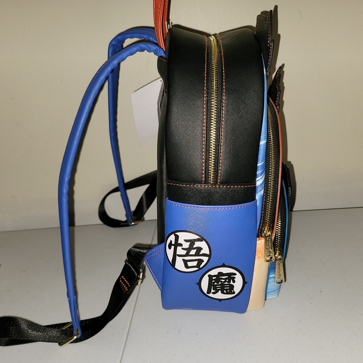 Loungefly Dragon Ball Z Triple Pocket Backpack BRAND NEW NWT