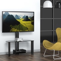 Tv Stand With Swivel Mount 2 Shelf For 32-50 Inch Led Lcd Tv Tv Stand With Swivel Mount 2 Shelf For 32-50 Inch Led Lcd Tv